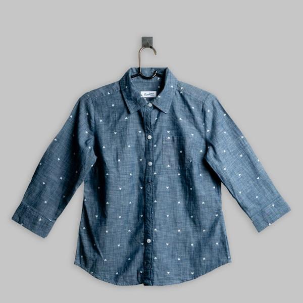 Cotton Linen Relaxed Shirt